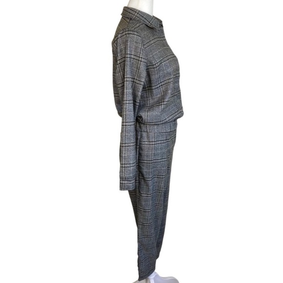 Urban Outfitters x Lucca Couture ‘Dylan’ Plaid Longsleeve Jumpsuit Coveralls XS - Picture 11 of 16